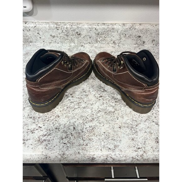 Dr. Martens Alderton Boots Mens Size 12 Brown Leather Lace Up Work Hiking Combat main image 6